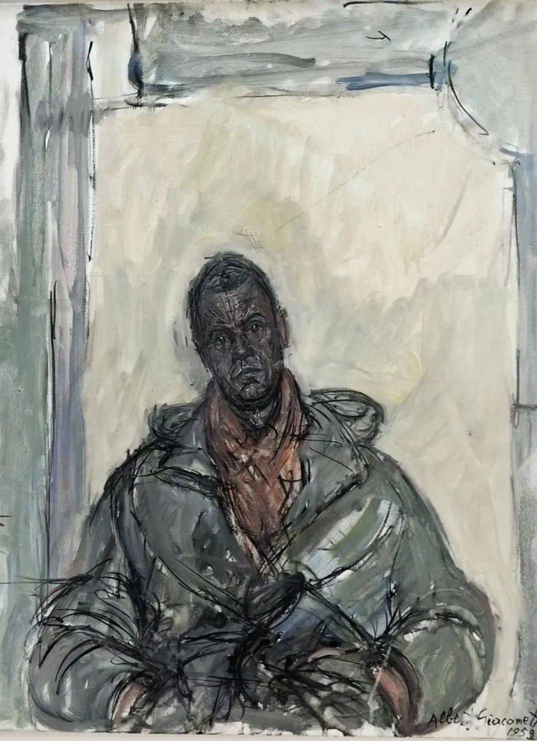 雕塑大师贾科梅蒂,素描造型_影响_作品_艺术