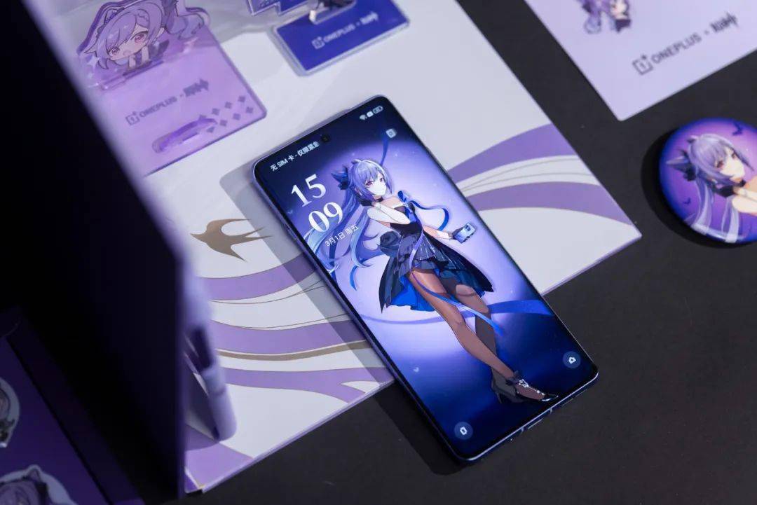 一加ace3原神刻晴定制机美图欣赏_角色_手机_周边