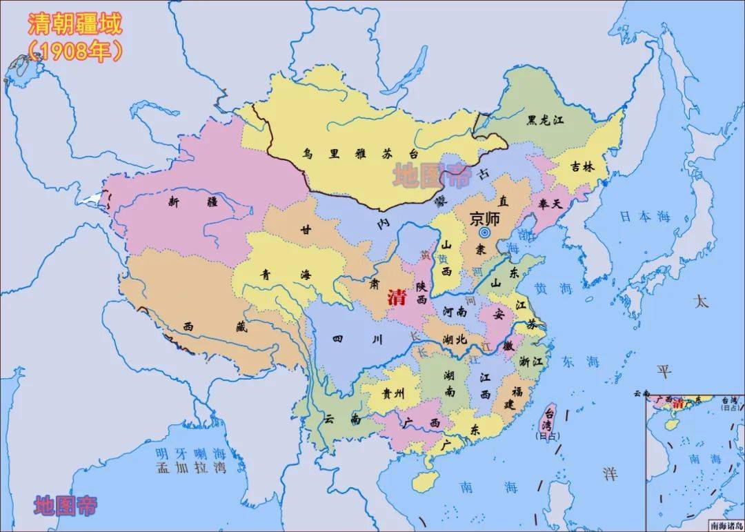 首府南移标志经济政治中心南移,但从明朝到1950年,五百多年,广西始终