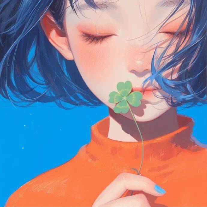 这些蓝色系头像太惊艳了!