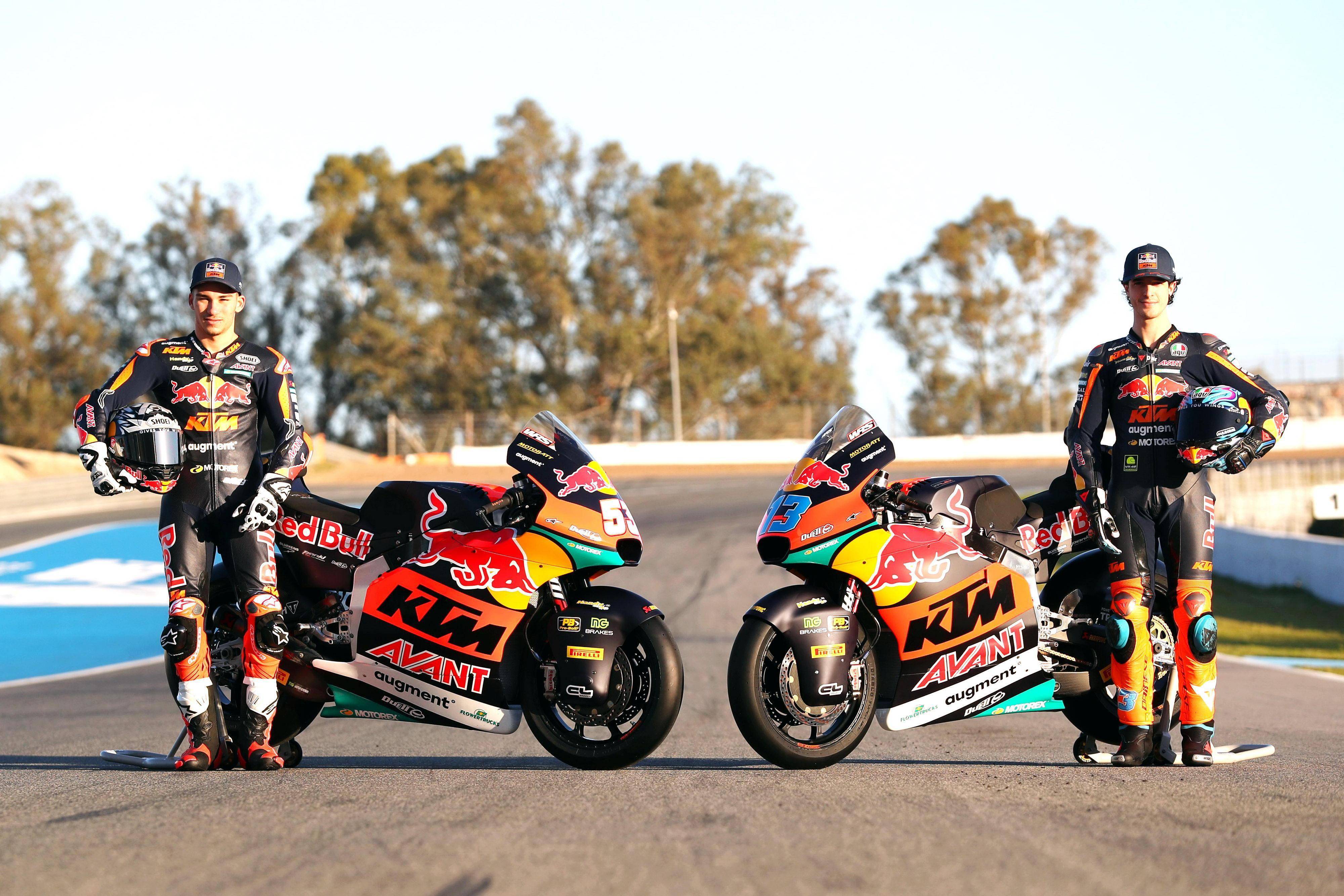 motogp 2024:ktm moto2 和 moto3 工厂车队