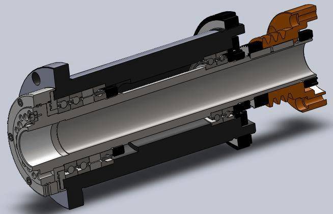 转动轴这样设计可以吗低速运转