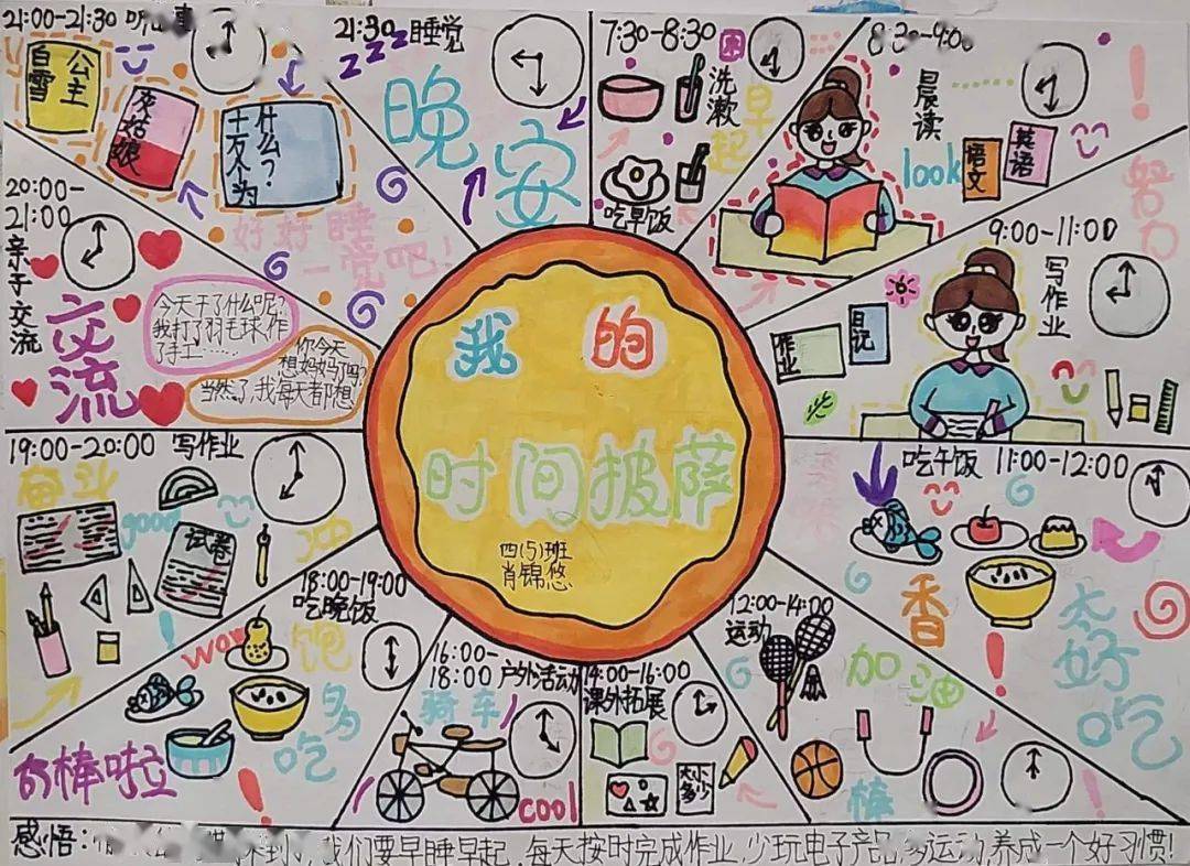 润心赋能 呵护成长 | 做时间的小主人