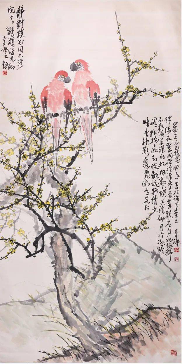 李涵世纪书画展亮相浙江美术馆