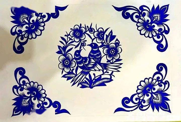 【女神节专辑】当剪纸遇上女神节~_传统_昌邑_花鸟