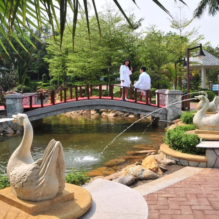 全新温泉水乐园￥399住台山康桥温泉豪华房含自助餐无限次真温泉水上