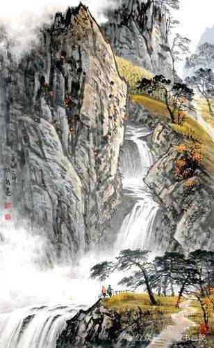 谭老师为你介绍国画山石的画法