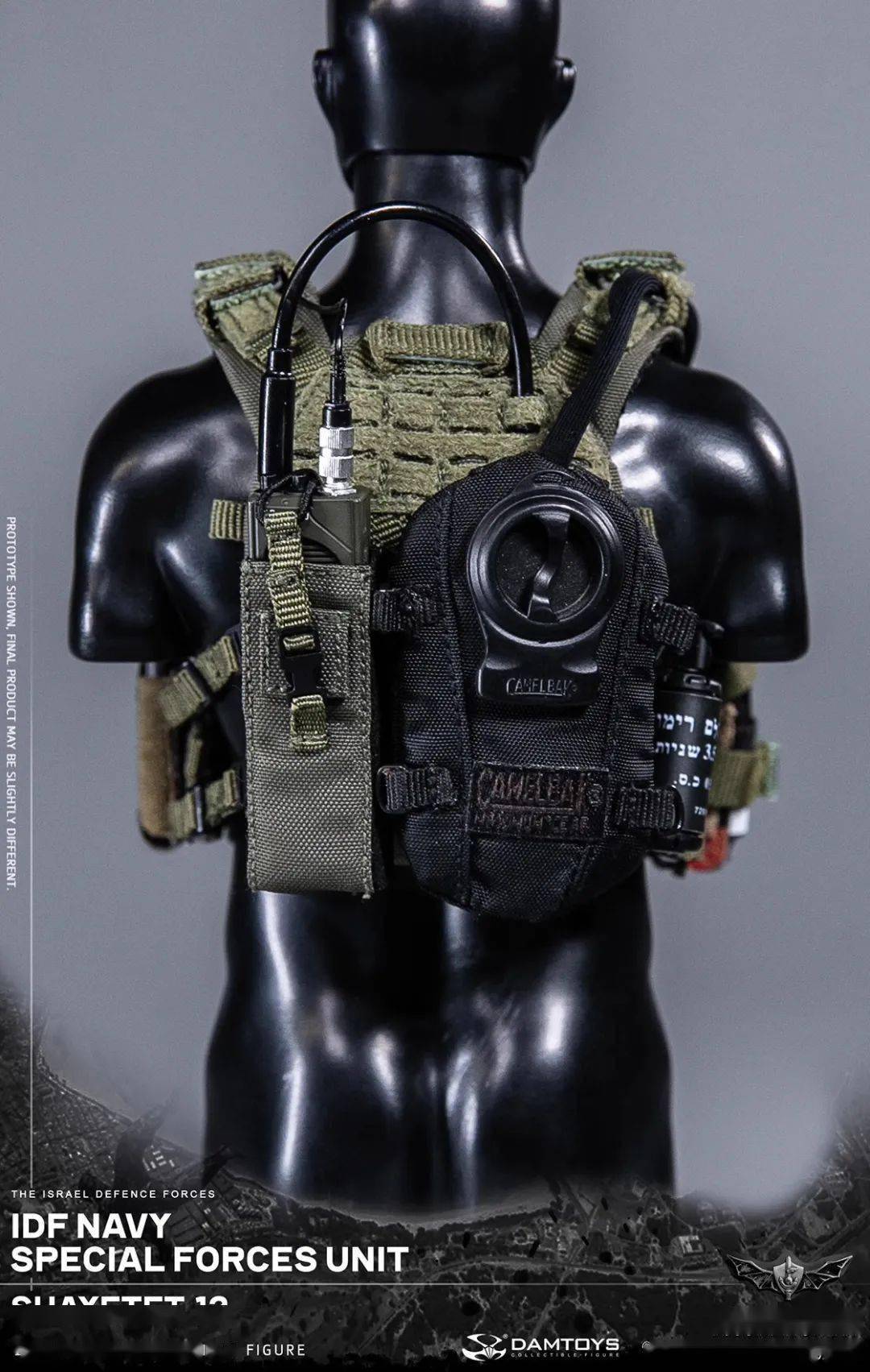 新品预定~ damtoys 1/6 以色列idf国防军海军特种部队第13突击队 7810