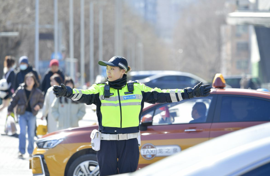 北京街头的警花铁骑您遇见过吗