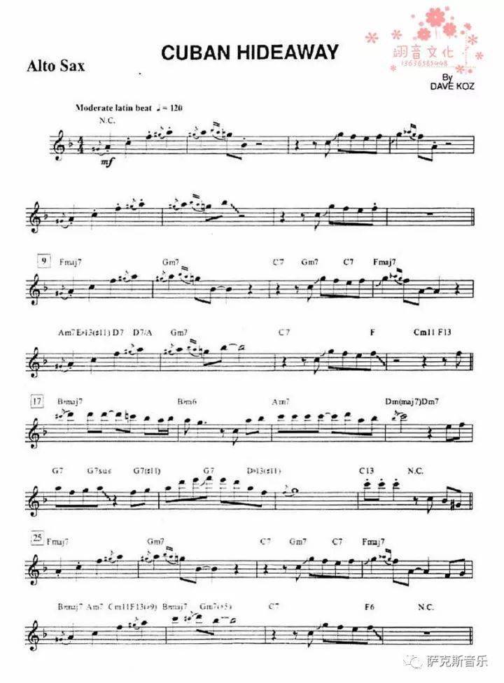 cuban hideaway】dave koz 戴夫·考兹经典萨克斯音乐_心情_生活_唯美
