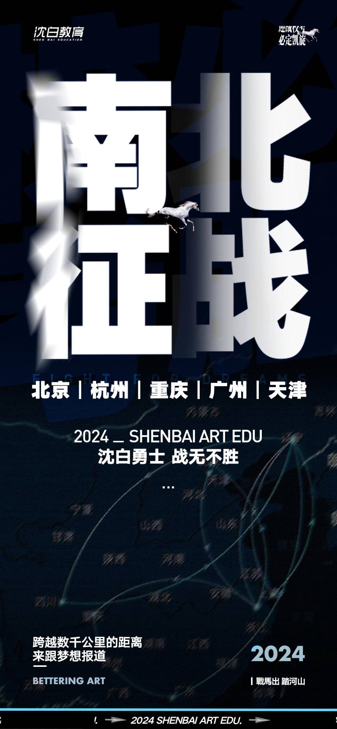 每位学员都有独家定制的校考路线部分学员和带队教师的航线图展示"