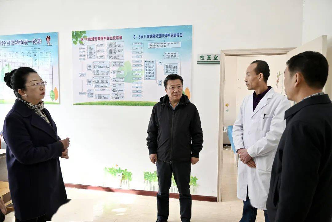 健康白银张延保在白银区景泰县调研卫生健康和医保工作