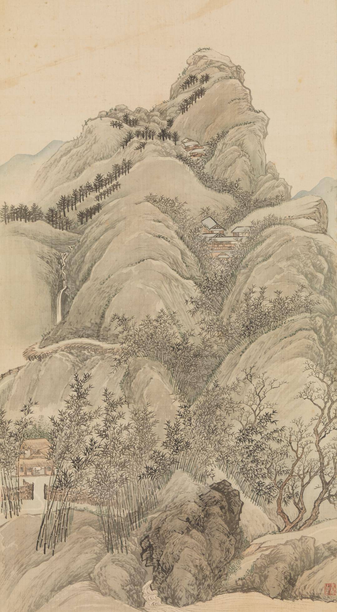 江叠嶂8王翚仿赵松雪匡山读书9王翚仿高尚书奇峰涌秀10王翚仿痴翁浮岚