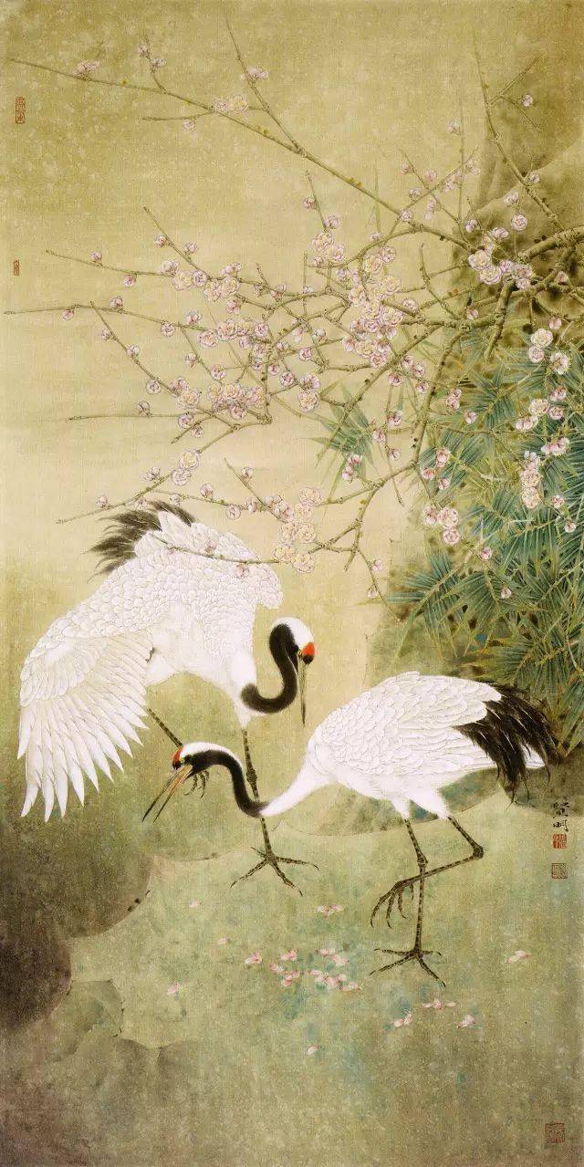 张贤明工笔花鸟画欣赏惊艳了双眼