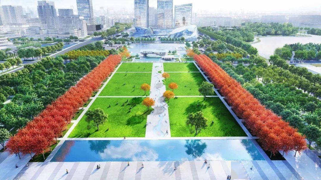 华漕这座被列入市重大工程的公园逐步成型一期项目预计明年完工
