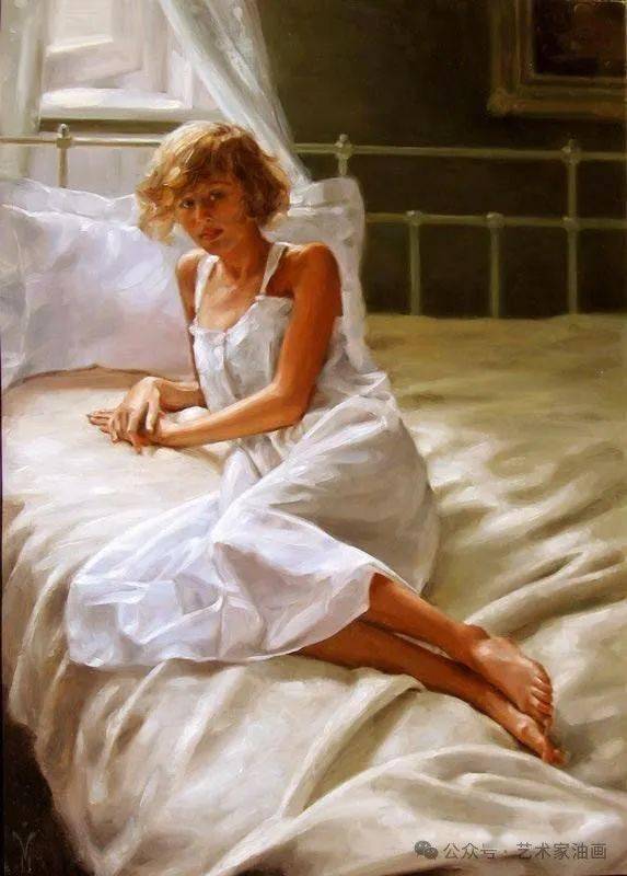 美国miles williams mathis人物油画