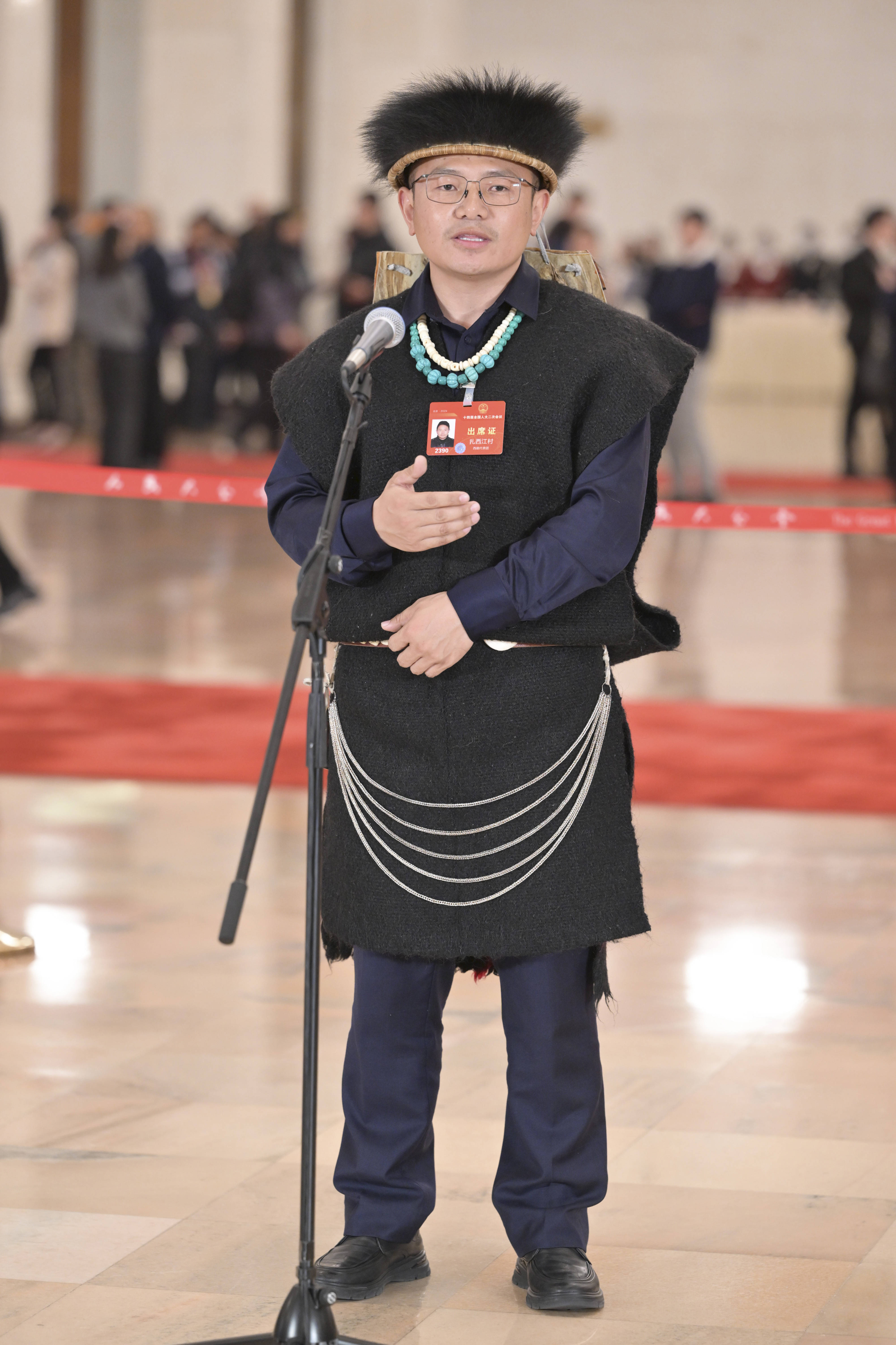 灾后重建,青少年教育……第三场代表通道聚焦这些热点话题