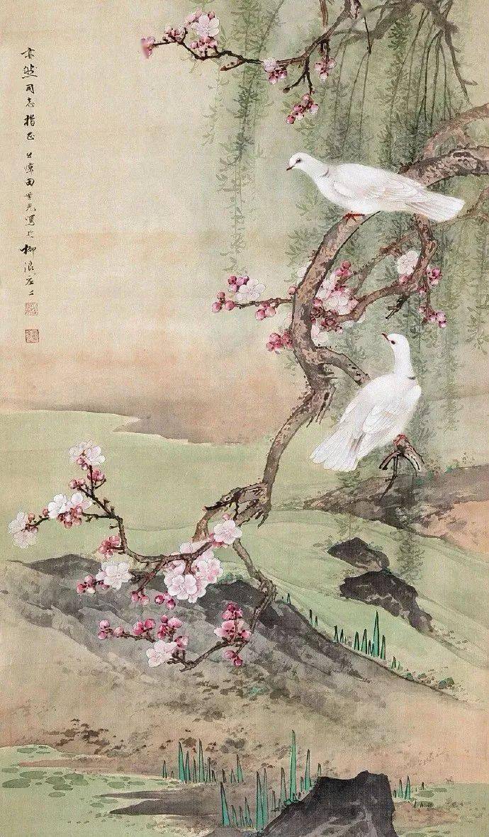 67国画里的绝美春色太醉人了