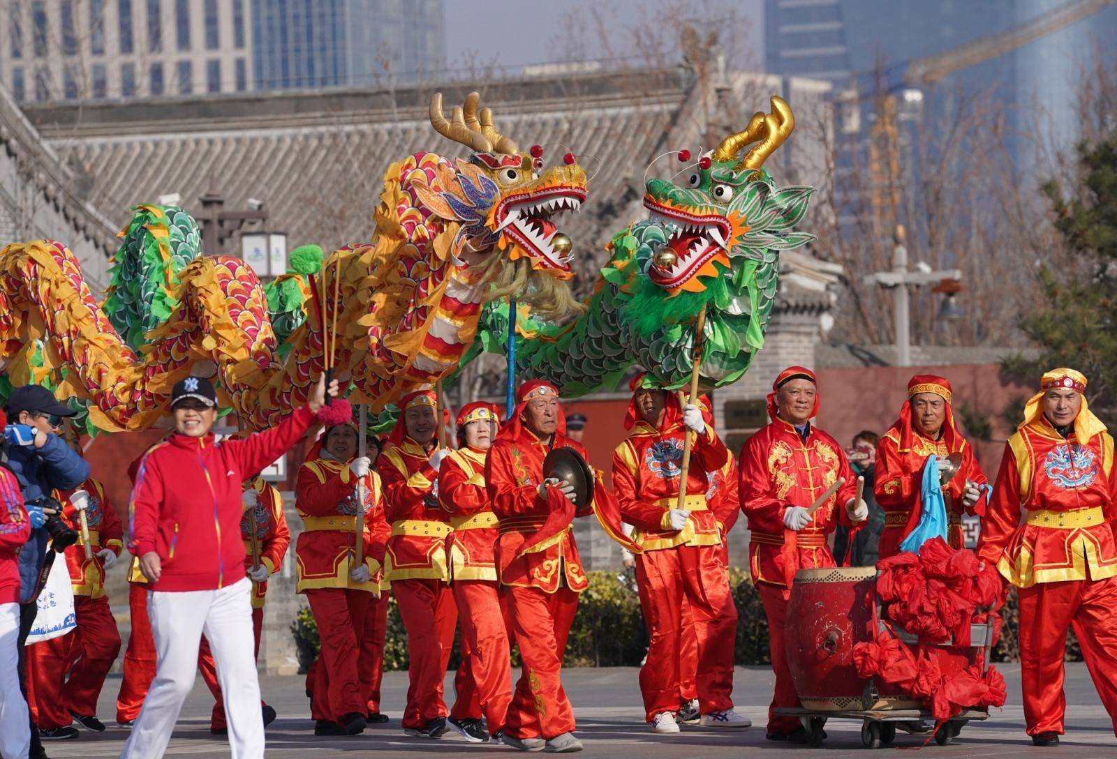 二月二龙抬头舞龙大会庆欢腾