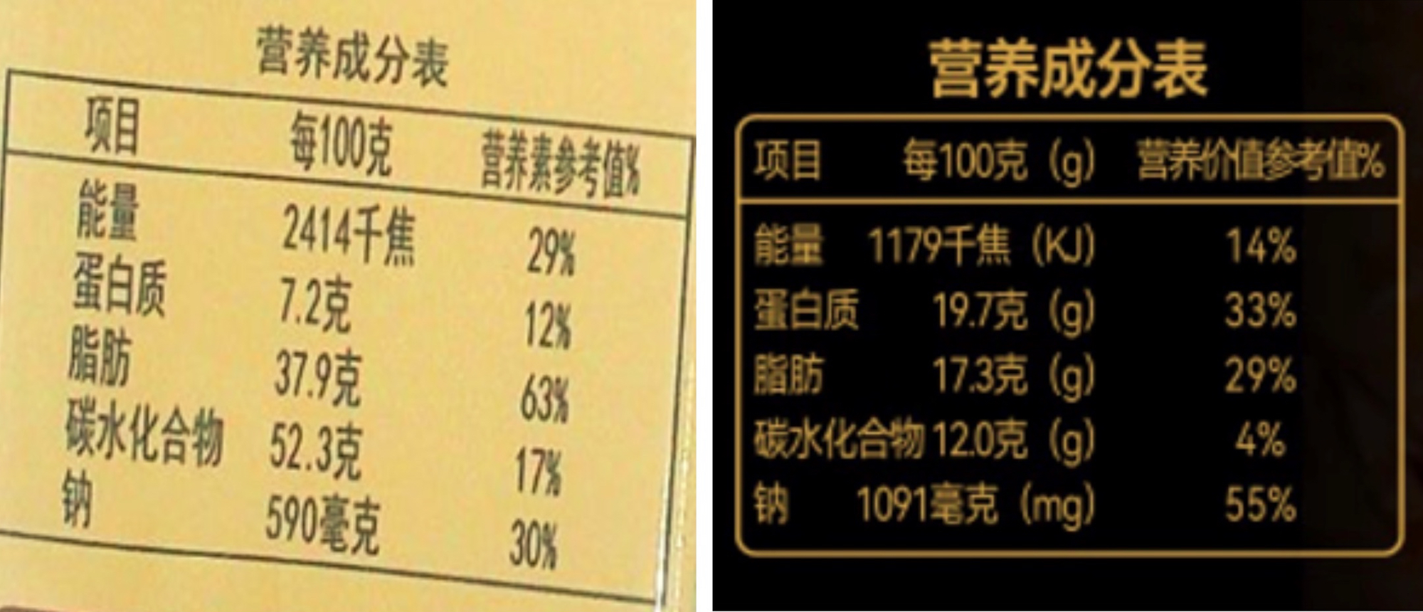 零食名字清单图片