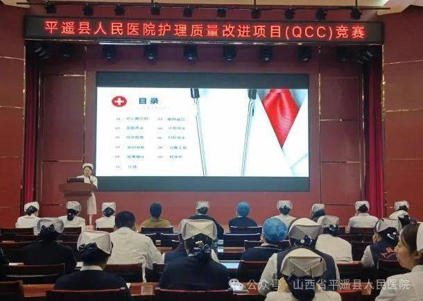 品规范管质量圈责任平遥县人民医院开展护理质量改进项目qcc汇报比赛