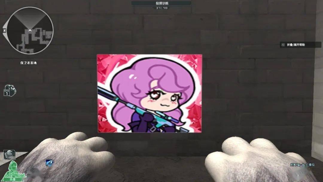 最强枪搭子喷涂:最强枪搭子喷涂采用m4a1和m200系列枪械剪影作为,武器