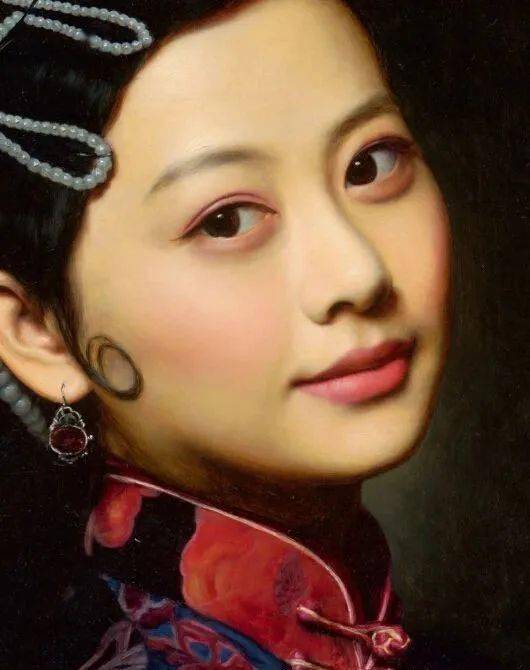 处处让人感受到画家的那种肢体语言丰富且富有韵味,毫无半点做作之处