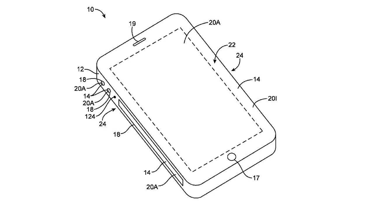 苹果新专利曝光：将在iPhone侧面加上Touch Bar！