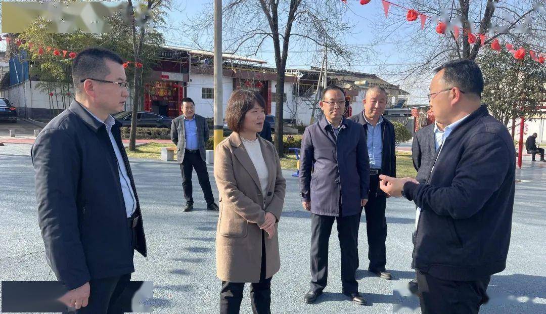 眉县县委书记王继萍调研爱国卫生城乡环境集中整治及重点工作