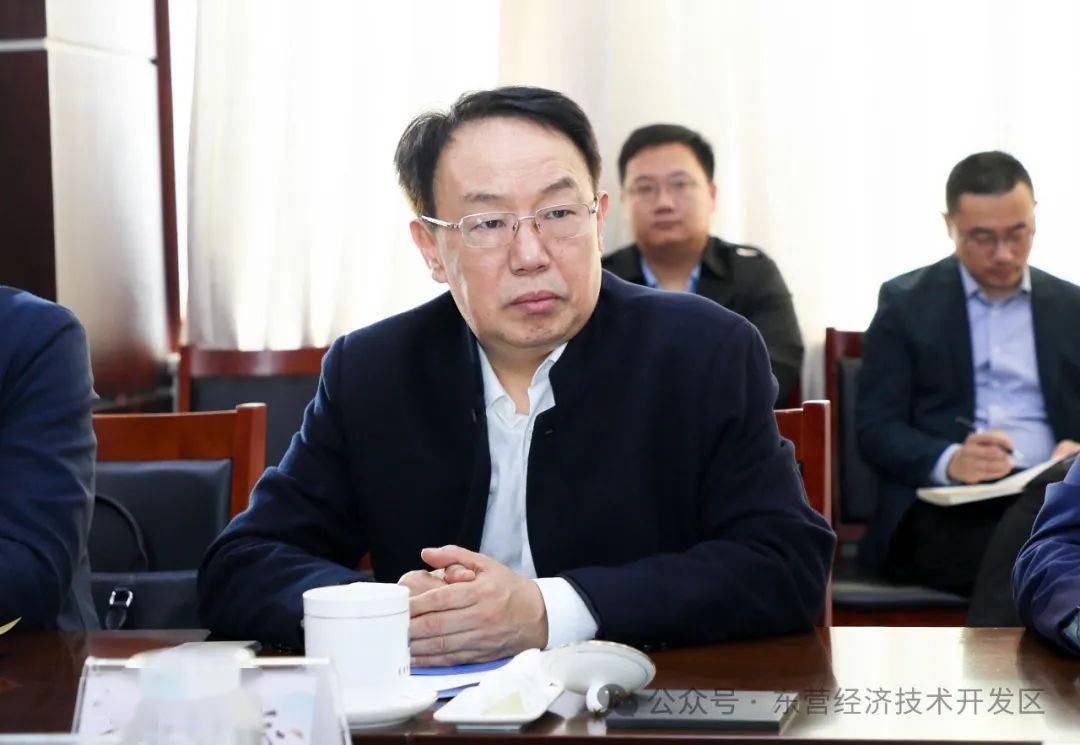 山东电工电气集团赵永志一行到开发区考察交流