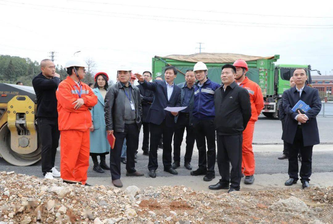 陈代才姚元贵到辖区调研当前重点工作