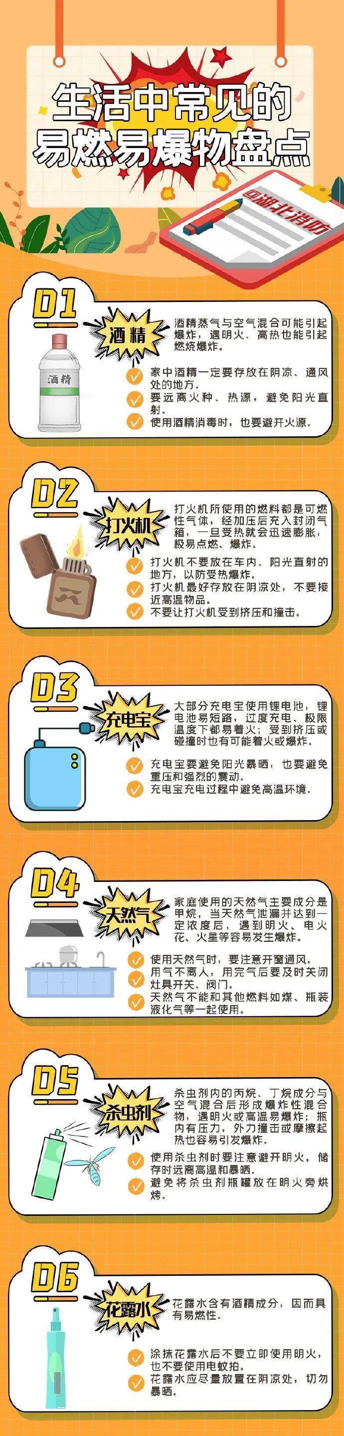 生活中常见的易燃易爆物盘点_来源_湖北