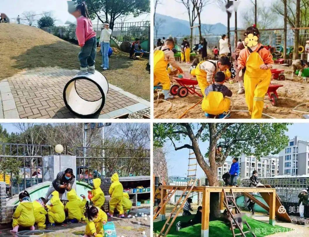 游戏与学习的关系,一边思考安吉游戏蕴含的理念与园所实际链接后的