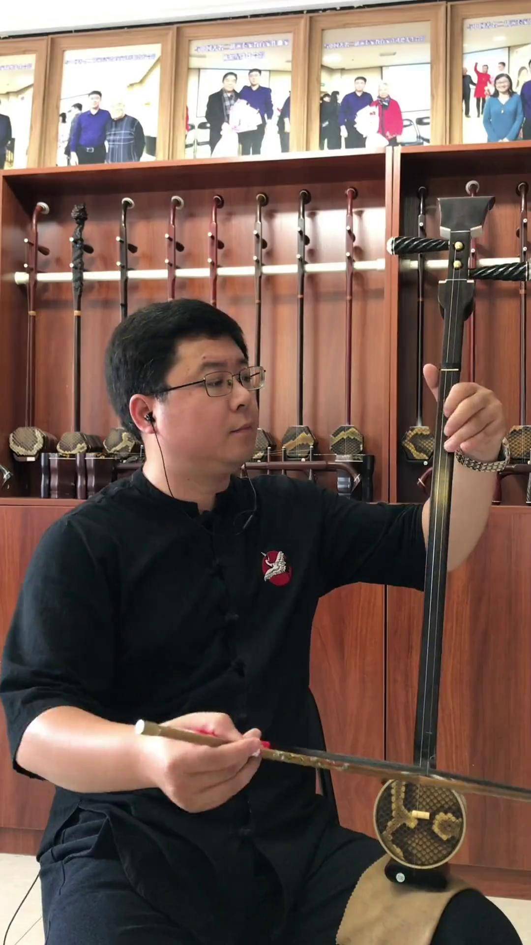 吕剧108号专业黑檀坠琴 3280元 第二套坠琴伴奏268元
