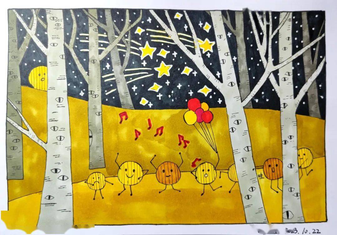 有一种浪漫,是我想为你画一张微信头像_作品_croma_绘画