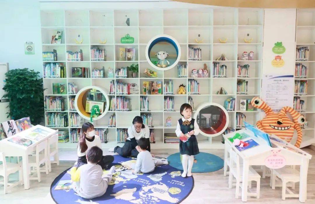 (格林壹叶口岸绘本馆)深港儿童图书馆01继续往下看~拥有独立的少儿