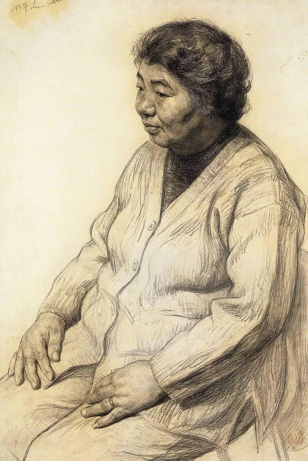 123幅 央美附中留校人像素描集