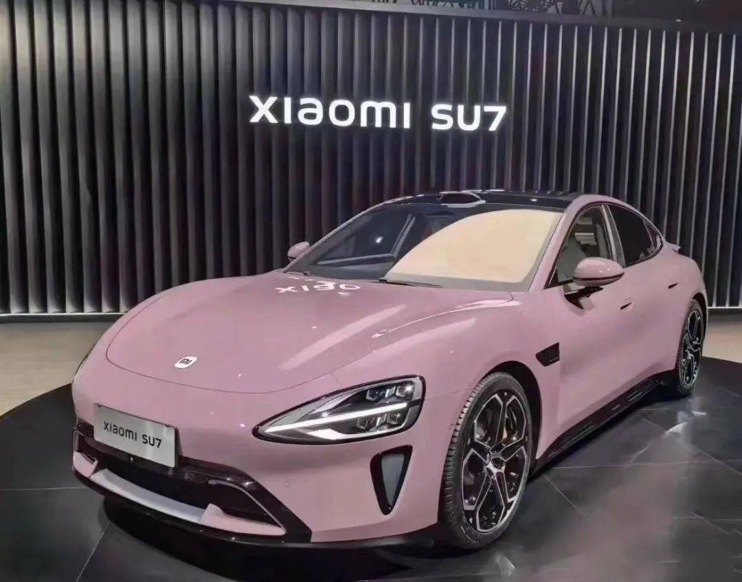 小米汽车配色高达10多种你最爱哪个首款骁龙8g3折叠屏来了