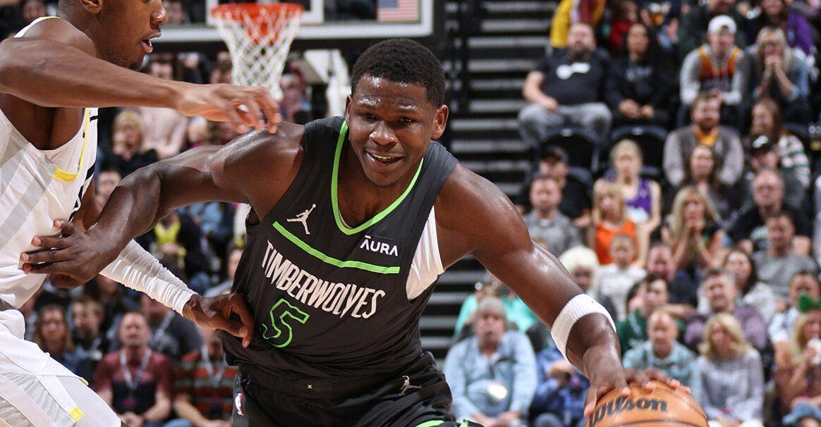 爱德华兹3110康利25分森林狼客场大胜爵士