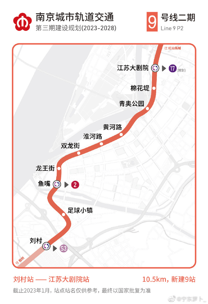 南京地铁9号线 线路图图片