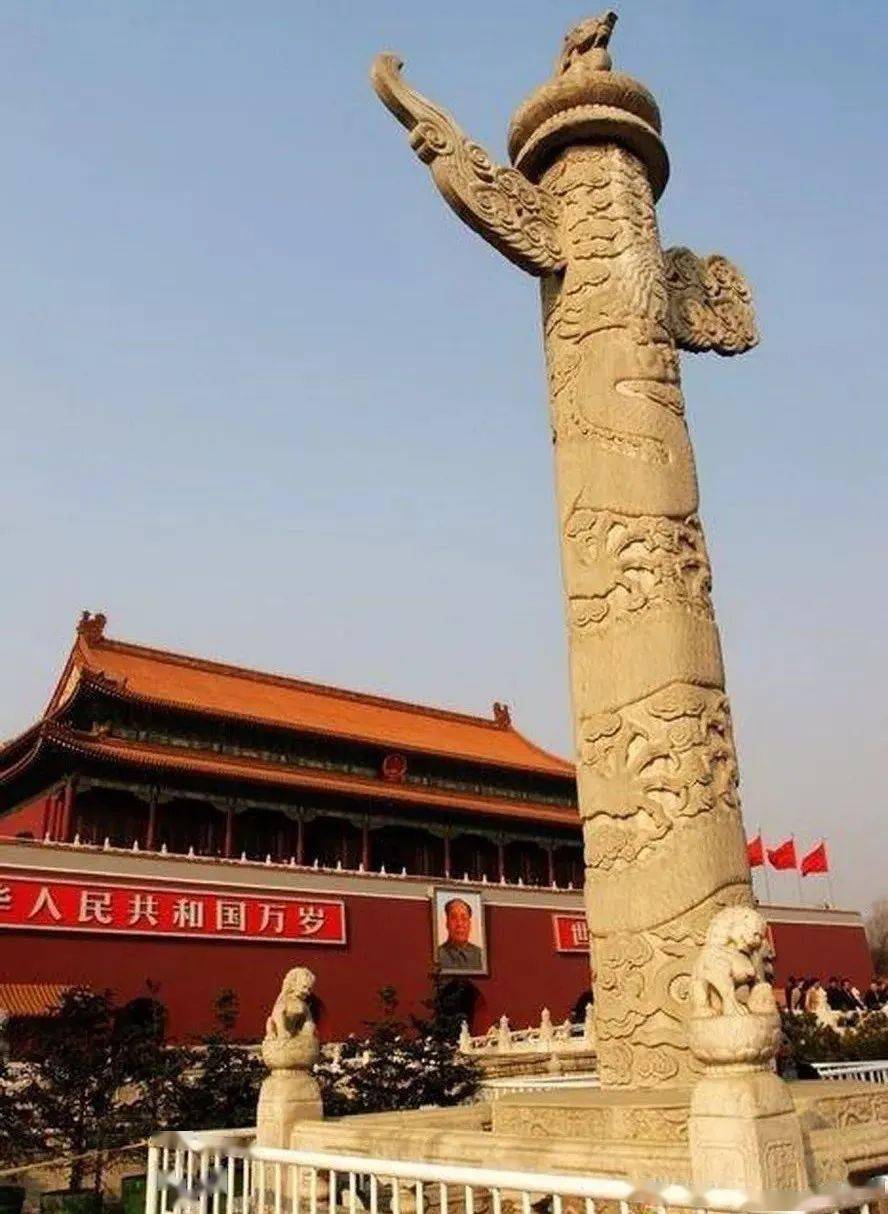 天安门前的"华表"有说道儿