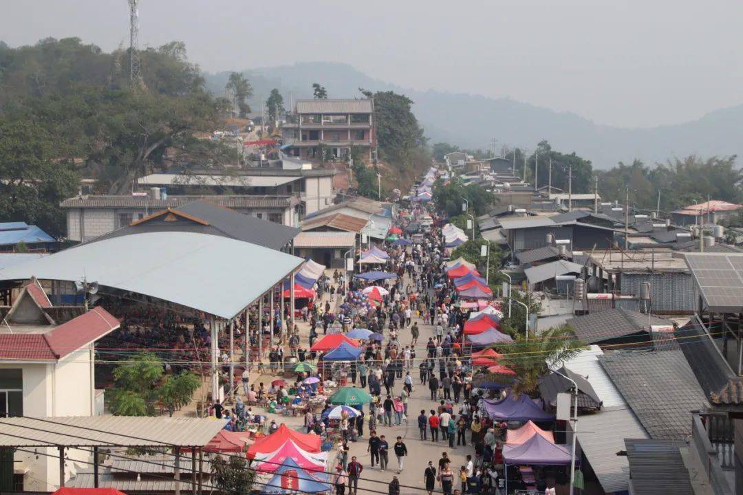 佤邦勐冒县乡镇图片