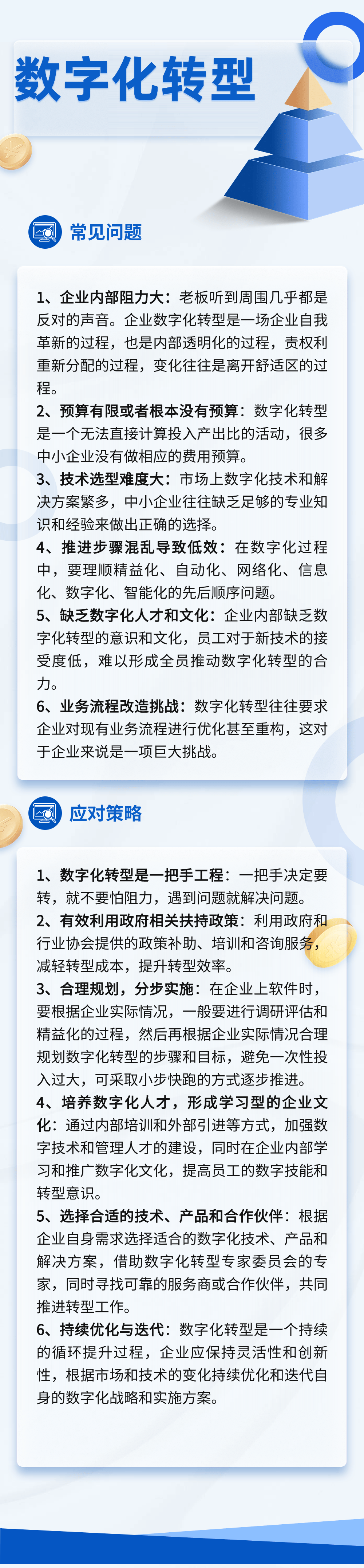 可以更有效地应对数字化转型中的问题和挑战,实现业务的优化和升级