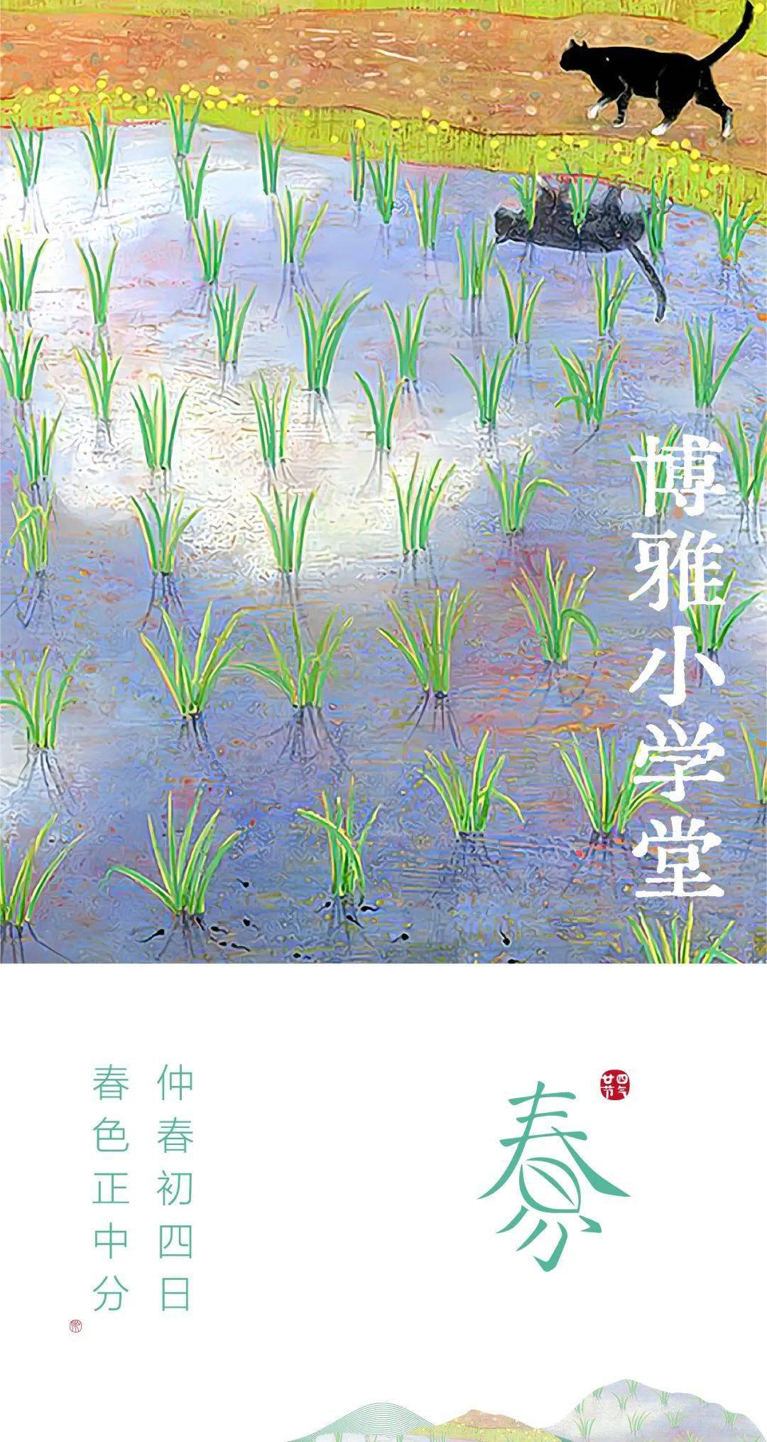 今日春分春光正当时一半旅途一半诗