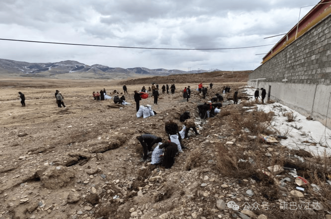 字嘎乡新时代文明实践所组织开展环境卫生整治活动_江达县_风貌_岗位