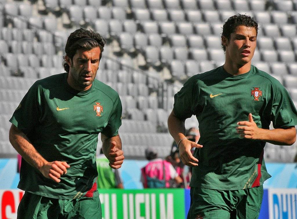 c罗再战一届欧洲杯菲戈他就是头野兽退役也会以进球宣告