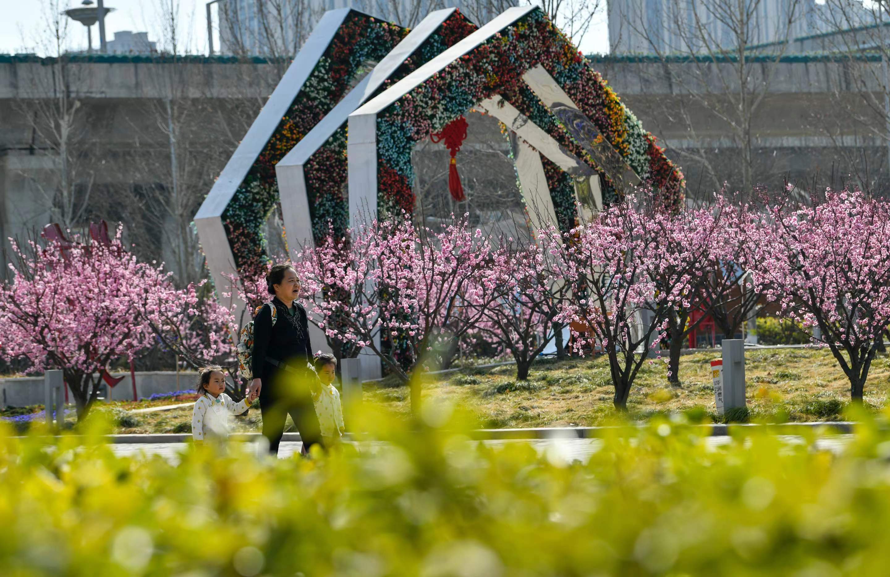 2022春节郑州植物园图片