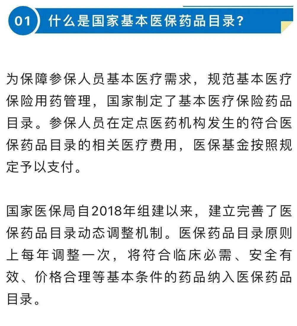事关你的医保,新功能上线!_药品_国家_目录