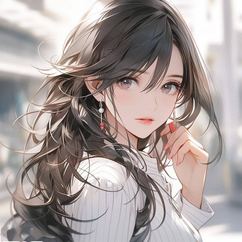 可爱的氛围感动漫女头慢品人间烟火色闲观人间岁月长