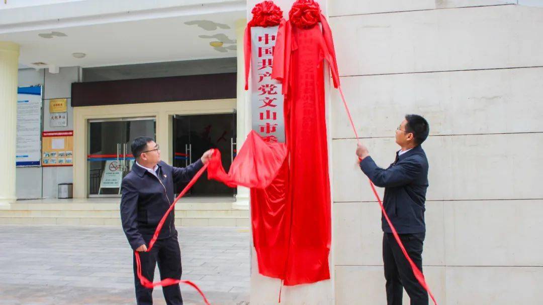 67文山市4个部门揭牌成立